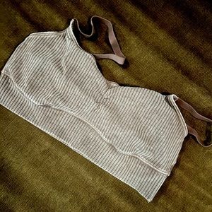 aerie brown sports bra *part of a matching set*